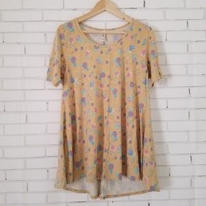 Floral Marigold Lularoe Perfect Tee